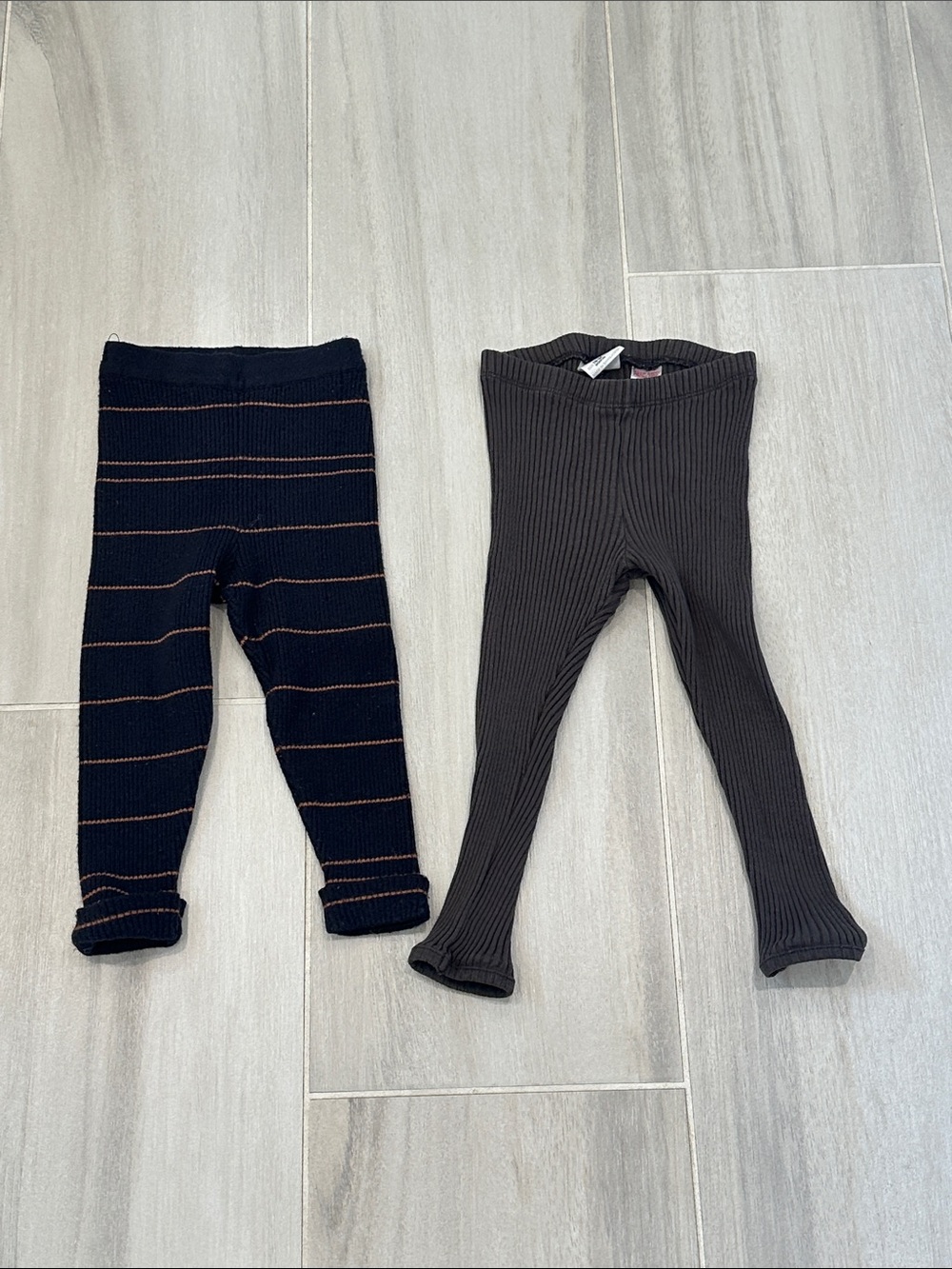 Zara 12-18M 18-24M Sweater Ribbed Baby Leggings Set